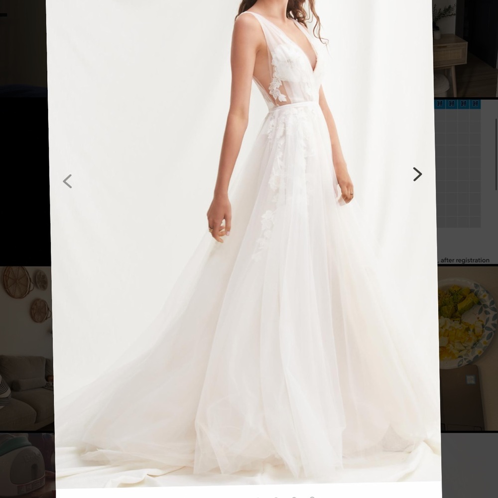 Lainie by Willowby Wedding Dress - Syrah size 8